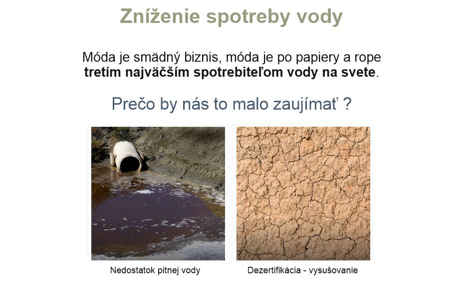 TORE zníženie spotreby vody